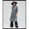 New Casual Women Long Trench Coat